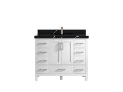 Malibu 42 in. W x 22 in. D Single Sink Bathroom Vanity - photo 9