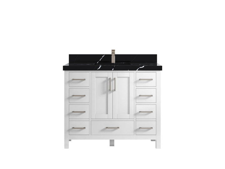 Malibu 42 in. W x 22 in. D Single Sink Bathroom Vanity - photo 9
