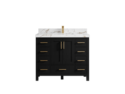 Malibu 42 in. W x 22 in. D Single Sink Bathroom Vanity - Willow Bath and Vanity