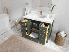 Malibu 42 in. W x 22 in. D Single Sink Bathroom Vanity - photo 4