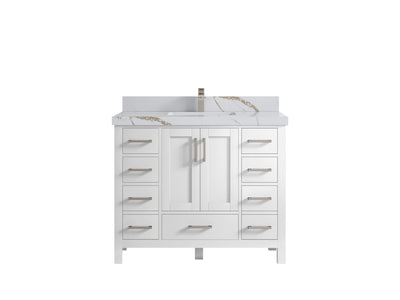 Malibu 42 in. W x 22 in. D Single Sink Bathroom Vanity - Willow Bath and Vanity