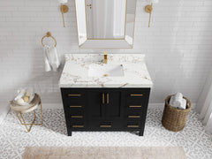 Malibu 42 in. W x 22 in. D Single Sink Bathroom Vanity - photo 38