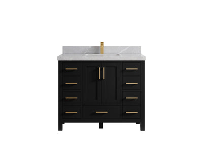 Malibu 42 in. W x 22 in. D Single Sink Bathroom Vanity - Willow Bath and Vanity