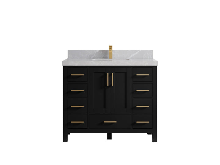 Malibu 42 in. W x 22 in. D Single Sink Bathroom Vanity - photo 33