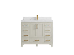 Malibu 42 in. W x 22 in. D Single Sink Bathroom Vanity - photo 17