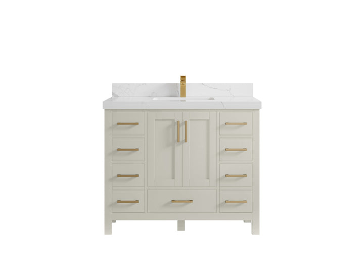 Malibu 42 in. W x 22 in. D Single Sink Bathroom Vanity - photo 17