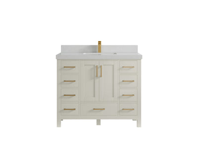 Malibu 42 in. W x 22 in. D Single Sink Bathroom Vanity - Willow Bath and Vanity