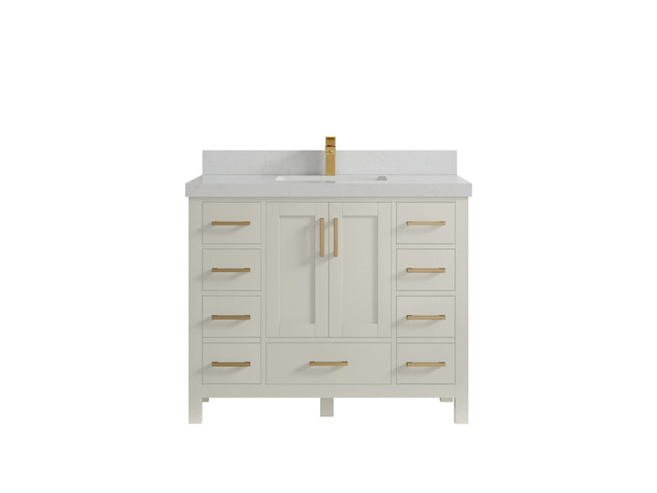 Malibu 42 in. W x 22 in. D Single Sink Bathroom Vanity - photo 13
