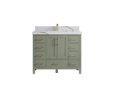 Malibu 42 in. W x 22 in. D Single Sink Bathroom Vanity - Willow Bath and Vanity