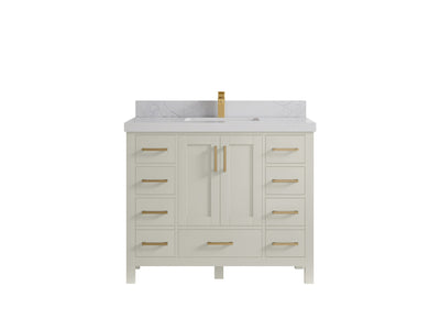 Malibu 42 in. W x 22 in. D Single Sink Bathroom Vanity - Willow Bath and Vanity