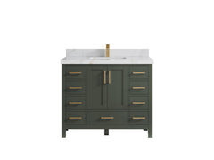 Malibu 42 in. W x 22 in. D Single Sink Bathroom Vanity - photo 27