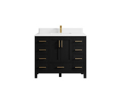 Malibu 42 in. W x 22 in. D Single Sink Bathroom Vanity - photo 25