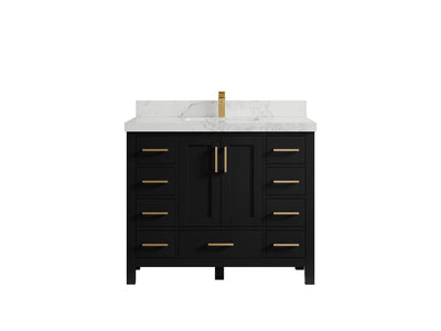 Malibu 42 in. W x 22 in. D Single Sink Bathroom Vanity - Willow Bath and Vanity