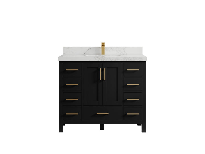 Malibu 42 in. W x 22 in. D Single Sink Bathroom Vanity - photo 19