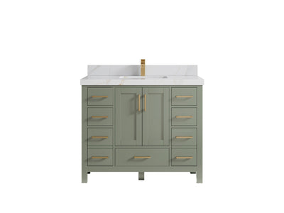 Malibu 42 in. W x 22 in. D Single Sink Bathroom Vanity - Willow Bath and Vanity