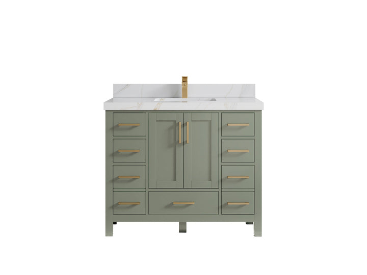 Malibu 42 in. W x 22 in. D Single Sink Bathroom Vanity - photo 24