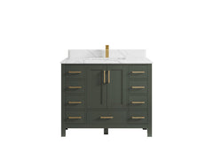 Malibu 42 in. W x 22 in. D Single Sink Bathroom Vanity - photo 35