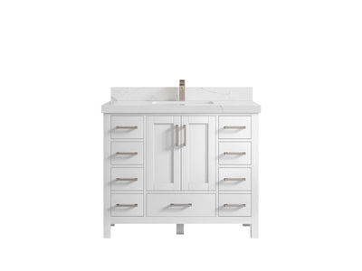 Malibu 42 in. W x 22 in. D Single Sink Bathroom Vanity - Willow Bath and Vanity
