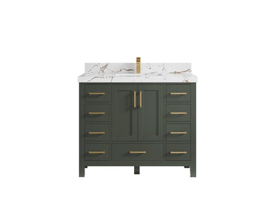 Malibu 42 in. W x 22 in. D Single Sink Bathroom Vanity - Willow Bath and Vanity