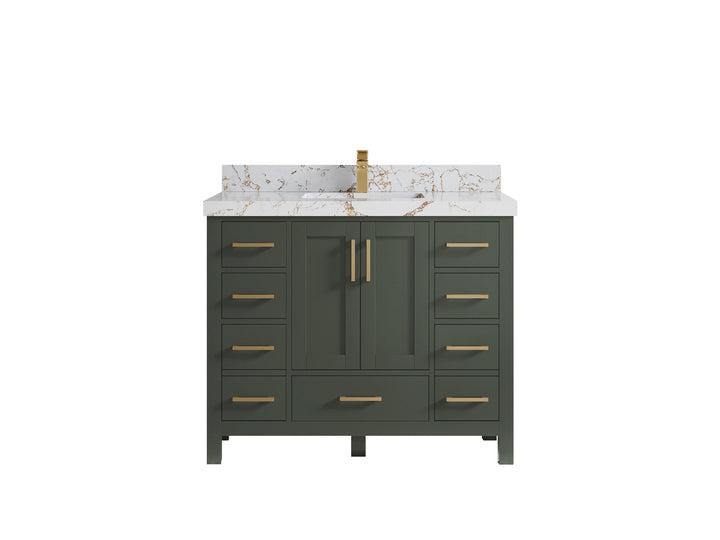 Malibu 42 in. W x 22 in. D Single Sink Bathroom Vanity - photo 45
