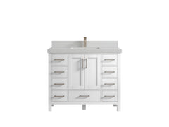 Malibu 42 in. W x 22 in. D Single Sink Bathroom Vanity - photo 13