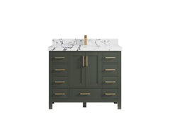 Malibu 42 in. W x 22 in. D Single Sink Bathroom Vanity - photo 47