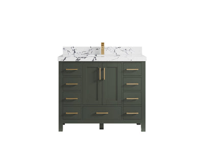 Malibu 42 in. W x 22 in. D Single Sink Bathroom Vanity - Willow Bath and Vanity
