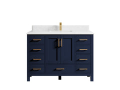 Malibu 48 in. W x 22 in. D Single Sink Bathroom Vanity - photo 27