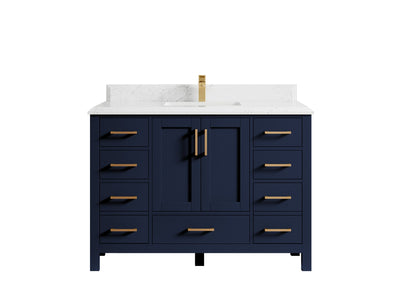 Malibu 48 in. W x 22 in. D Single Sink Bathroom Vanity - Willow Bath and Vanity