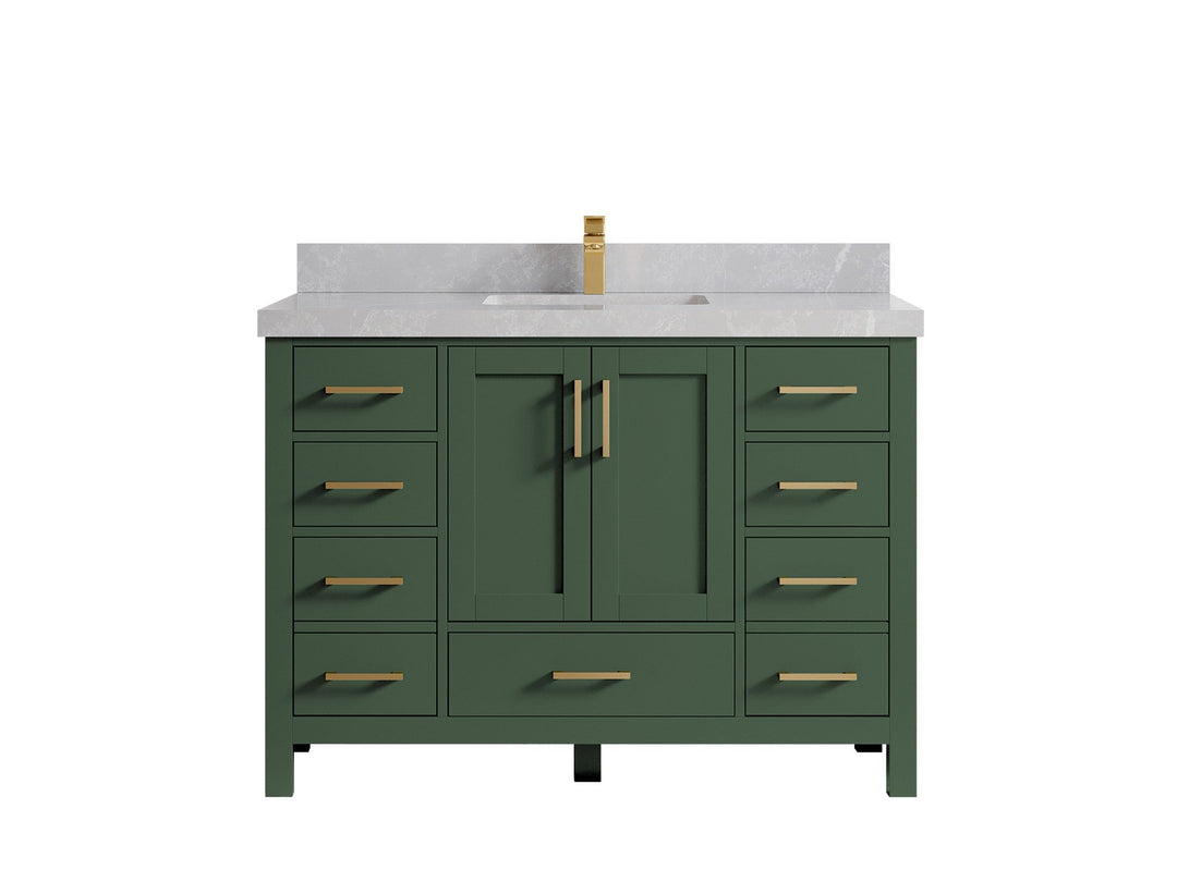 Malibu 48 in. W x 22 in. D Single Sink Bathroom Vanity - Willow Bath and Vanity