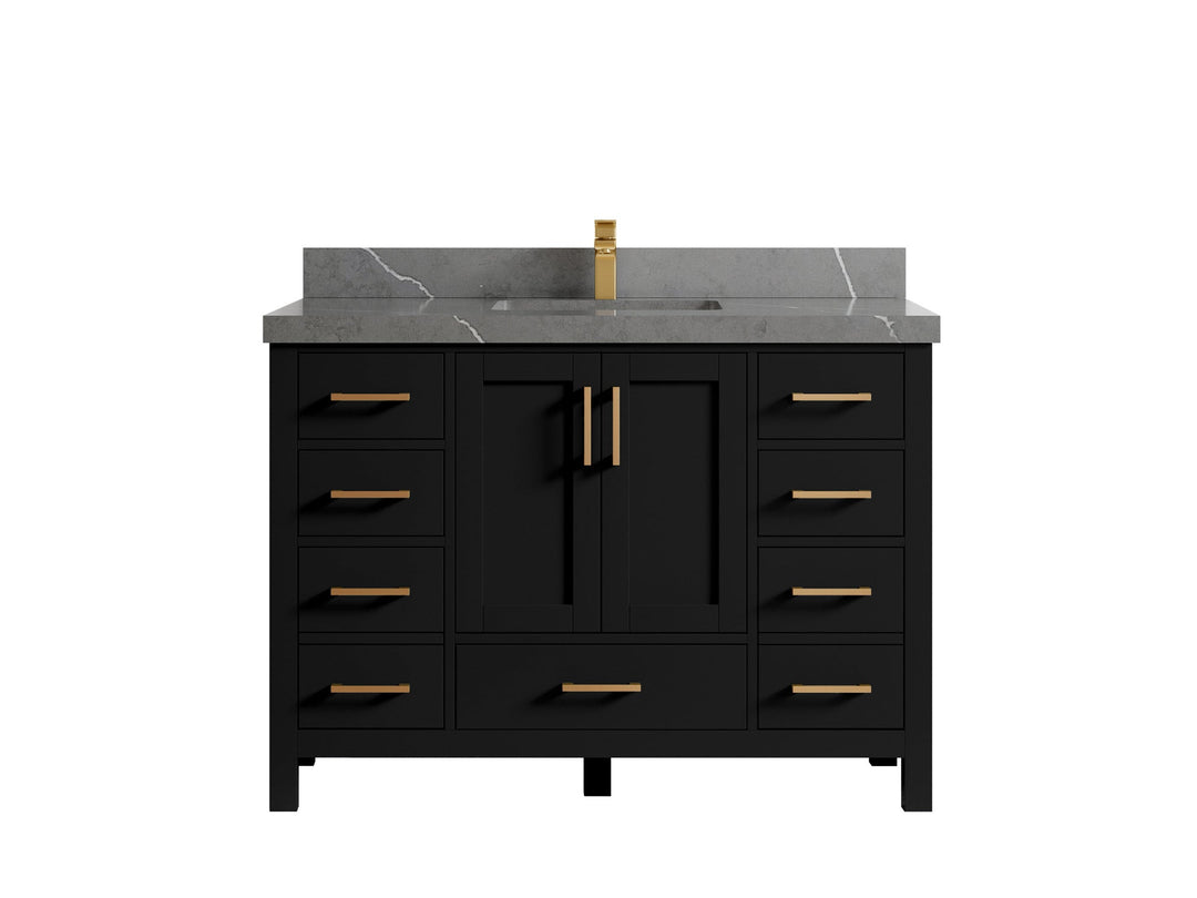 Malibu 48 in. W x 22 in. D Single Sink Bathroom Vanity - Willow Bath and Vanity