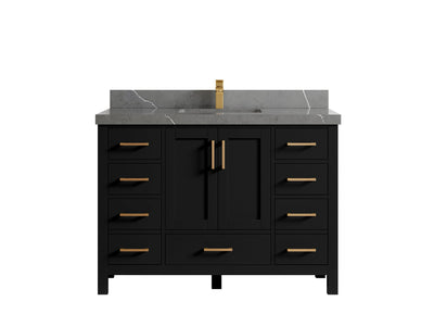 Malibu 48 in. W x 22 in. D Single Sink Bathroom Vanity - Willow Bath and Vanity