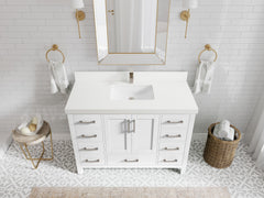 Malibu 48 in. W x 22 in. D Single Sink Bathroom Vanity - photo 44