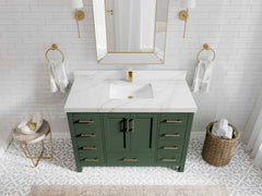 Malibu 48 in. W x 22 in. D Single Sink Bathroom Vanity - photo 22