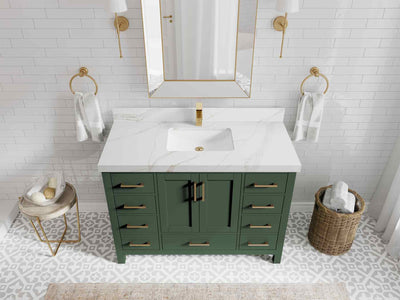 Malibu 48 in. W x 22 in. D Single Sink Bathroom Vanity - Willow Bath and Vanity