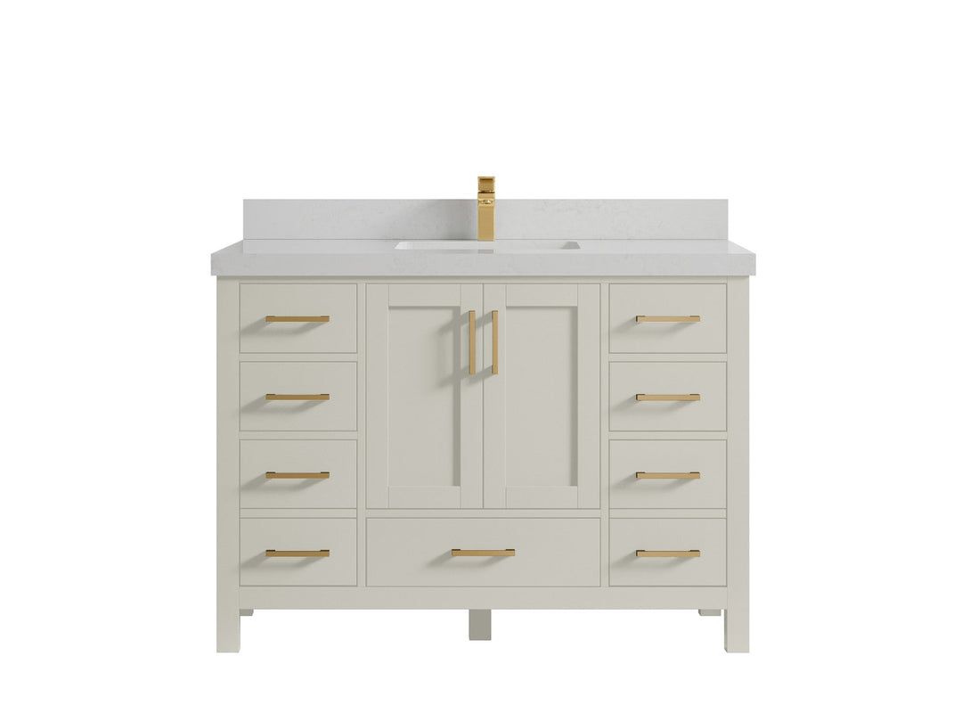 Malibu 48 in. W x 22 in. D Single Sink Bathroom Vanity - Willow Bath and Vanity