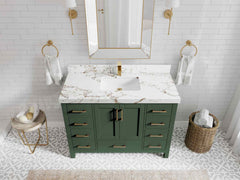 Malibu 48 in. W x 22 in. D Single Sink Bathroom Vanity - photo 36