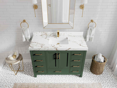 Malibu 48 in. W x 22 in. D Single Sink Bathroom Vanity - Willow Bath and Vanity
