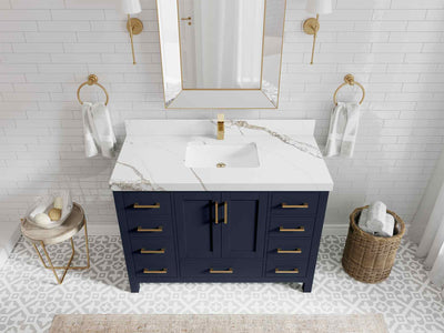 Malibu 48 in. W x 22 in. D Single Sink Bathroom Vanity - Willow Bath and Vanity