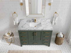 Malibu 48 in. W x 22 in. D Single Sink Bathroom Vanity - photo 43