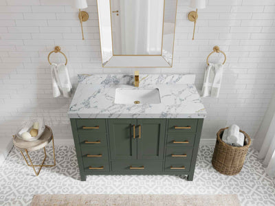 Malibu 48 in. W x 22 in. D Single Sink Bathroom Vanity - Willow Bath and Vanity