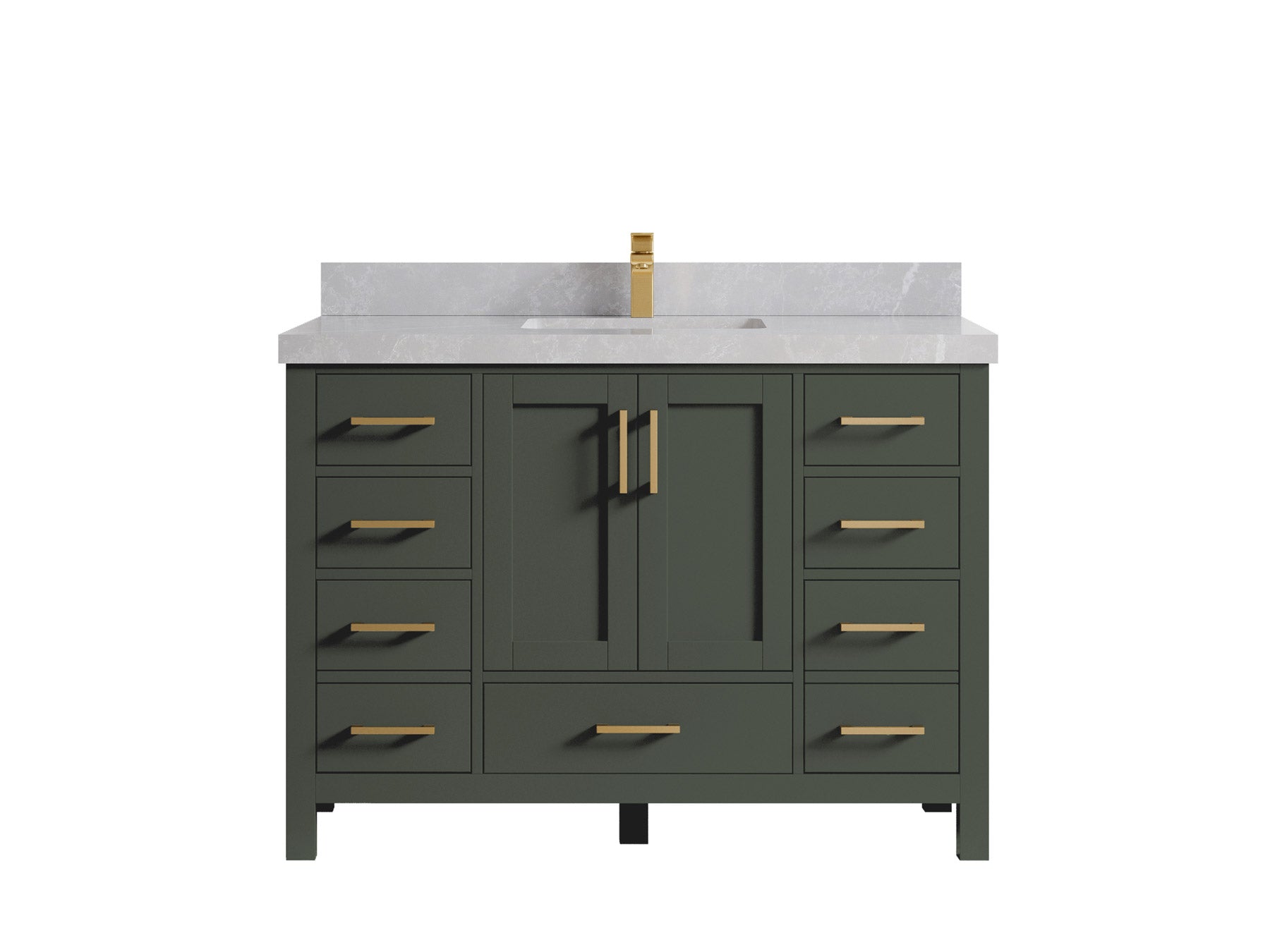 Malibu 48 in. W x 22 in. D Single Sink Bathroom Vanity - Willow Bath and Vanity