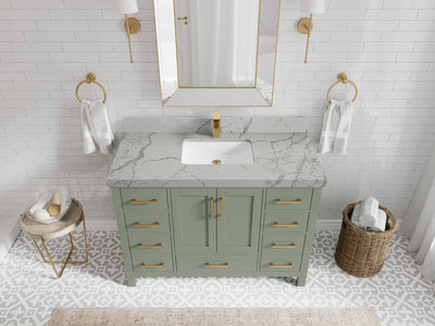 Malibu 48 in. W x 22 in. D Single Sink Bathroom Vanity - Willow Bath and Vanity