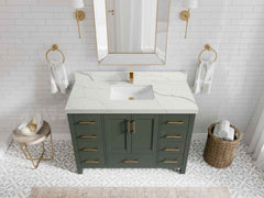 Malibu 48 in. W x 22 in. D Single Sink Bathroom Vanity - photo 37