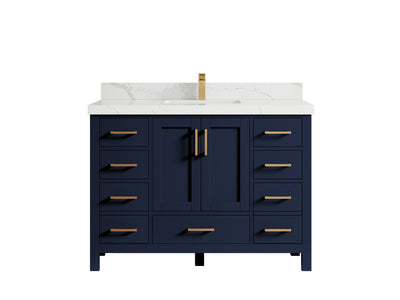 Malibu 48 in. W x 22 in. D Single Sink Bathroom Vanity - Willow Bath and Vanity