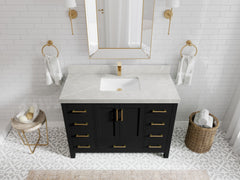 Malibu 48 in. W x 22 in. D Single Sink Bathroom Vanity - photo 32