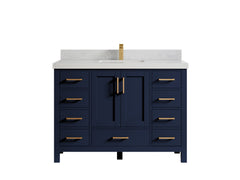 Malibu 48 in. W x 22 in. D Single Sink Bathroom Vanity - photo 1