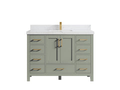 Malibu 48 in. W x 22 in. D Single Sink Bathroom Vanity - photo 32