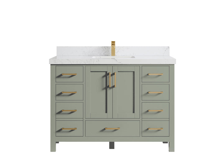 Malibu 48 in. W x 22 in. D Single Sink Bathroom Vanity - photo 32