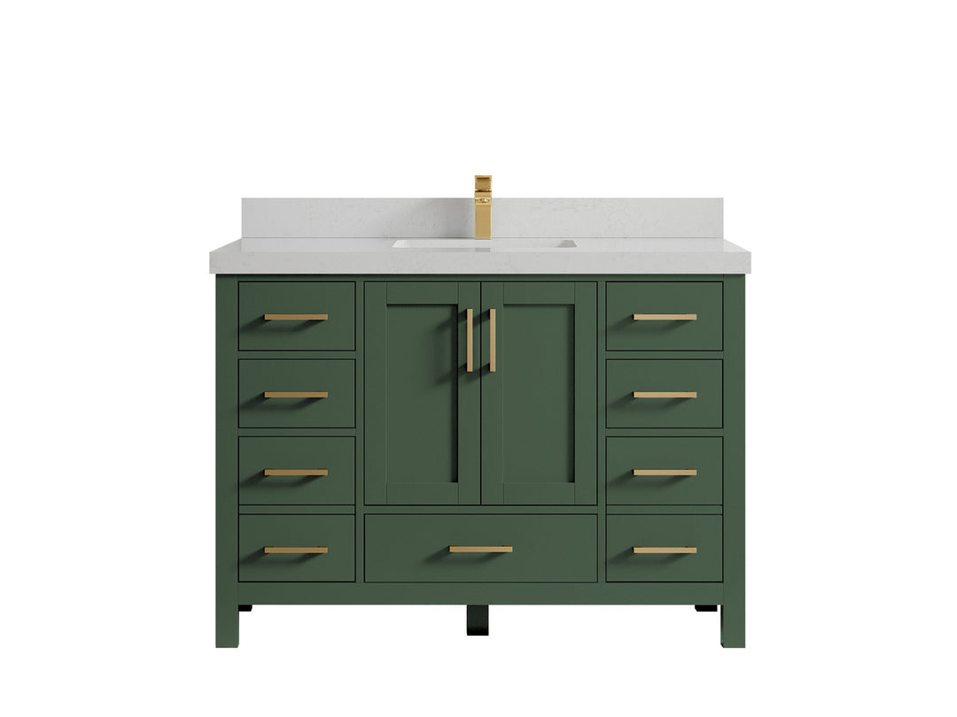 Malibu 48 in. W x 22 in. D Single Sink Bathroom Vanity - Willow Bath and Vanity